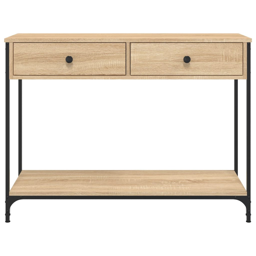 Wandtafel 00X34,5X75 Cm Bewerkt Hout Kleurig 1 100 x 34.5 x 75 cm Sonoma eiken