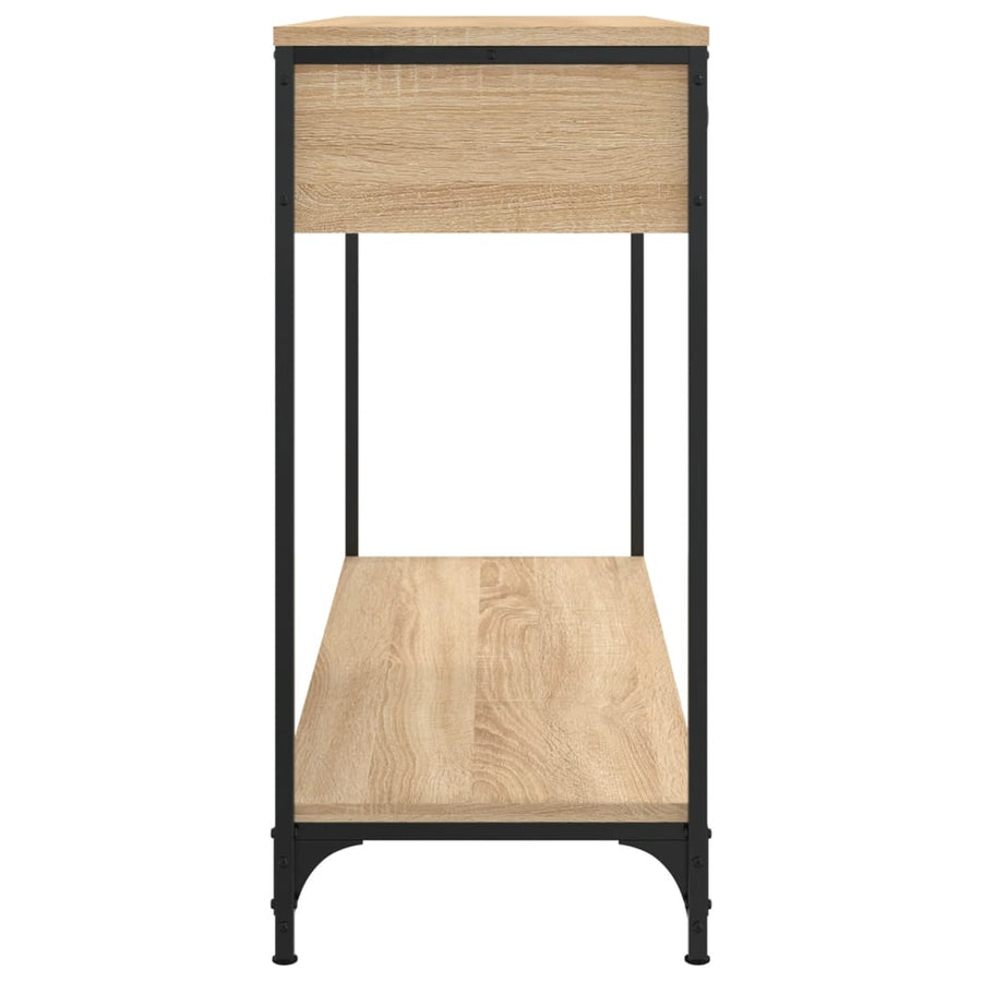 Wandtafel 00X34,5X75 Cm Bewerkt Hout Kleurig 1 100 x 34.5 x 75 cm Sonoma eiken