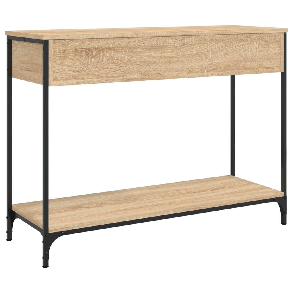 Wandtafel 00X34,5X75 Cm Bewerkt Hout Kleurig 1 100 x 34.5 x 75 cm Sonoma eiken
