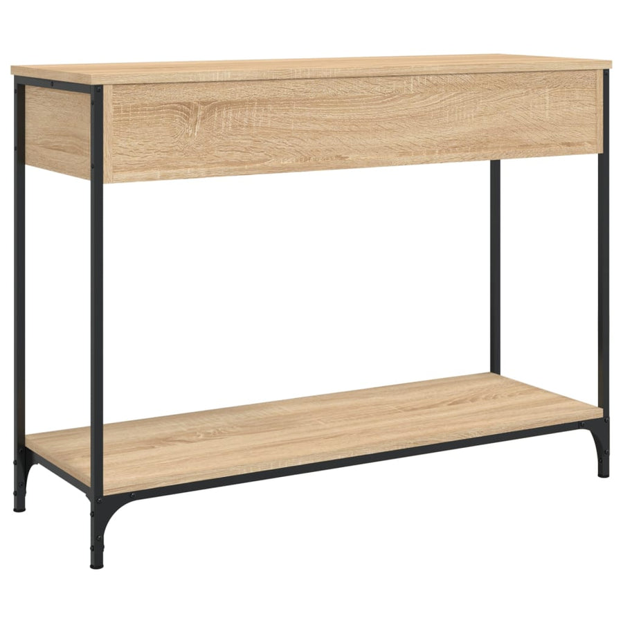 Wandtafel 00X34,5X75 Cm Bewerkt Hout Kleurig 1 100 x 34.5 x 75 cm Sonoma eiken
