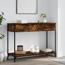 Wandtafel 100X34,5X75 Cm Bewerkt Hout Gerookt Eikenkleurig
