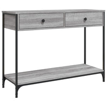 Wandtafel 100X34,5X75 Cm Bewerkt Hout Grijs Sonoma Eikenkleurig