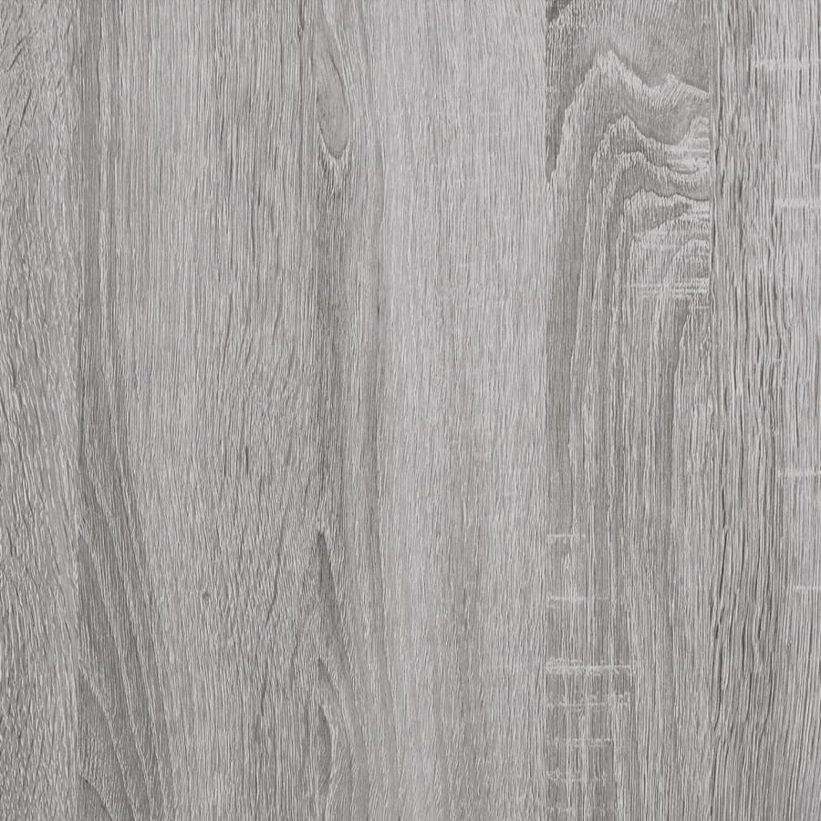 Wandtafel 100X34,5X75 Cm Bewerkt Hout Grijs Sonoma Eikenkleurig