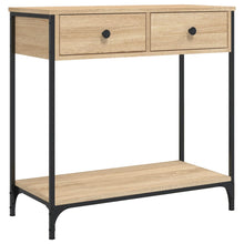 Wandtafel 75X34,5X75 Cm Bewerkt Hout Sonoma Eikenkleurig 1 75 x 34.5 x 75 cm