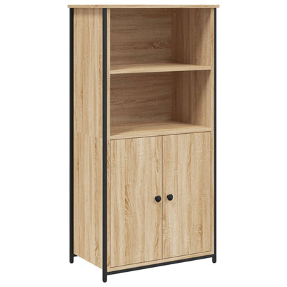 Hoge Kast 62X36X121,5 Cm Bewerkt Hout 62 x 36 x 121.5 cm Sonoma eiken