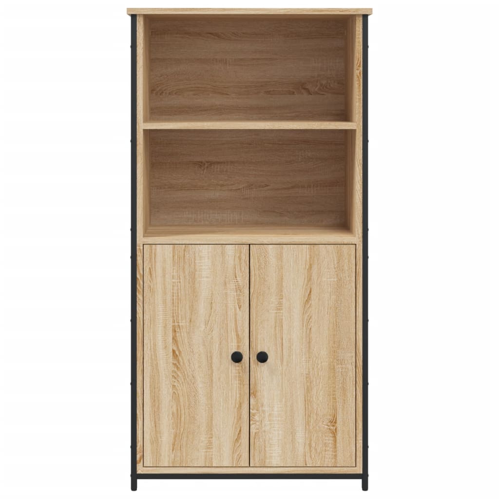 Hoge Kast 62X36X121,5 Cm Bewerkt Hout 62 x 36 x 121.5 cm Sonoma eiken