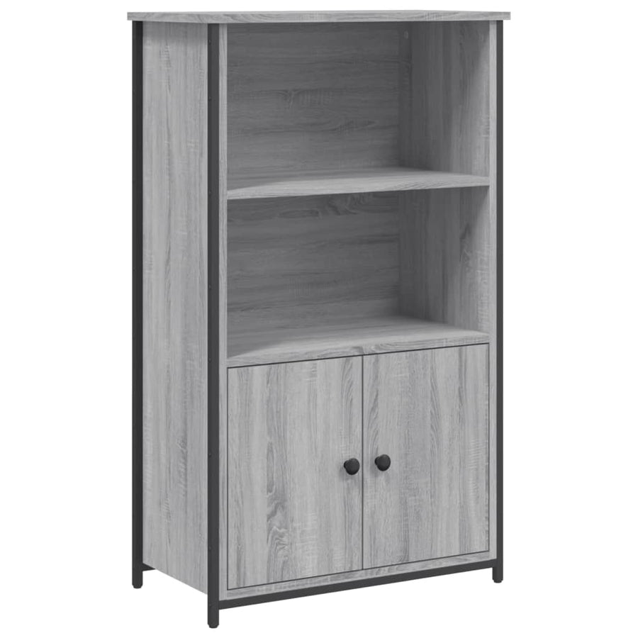 Hoge Kast 62X32X103,5 Cm Bewerkt Hout Grijs Sonoma Eikenkleurig