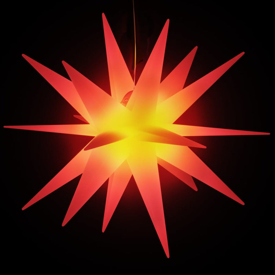 Kerstlamp Met Led Inklapbaar 57 Cm Rood