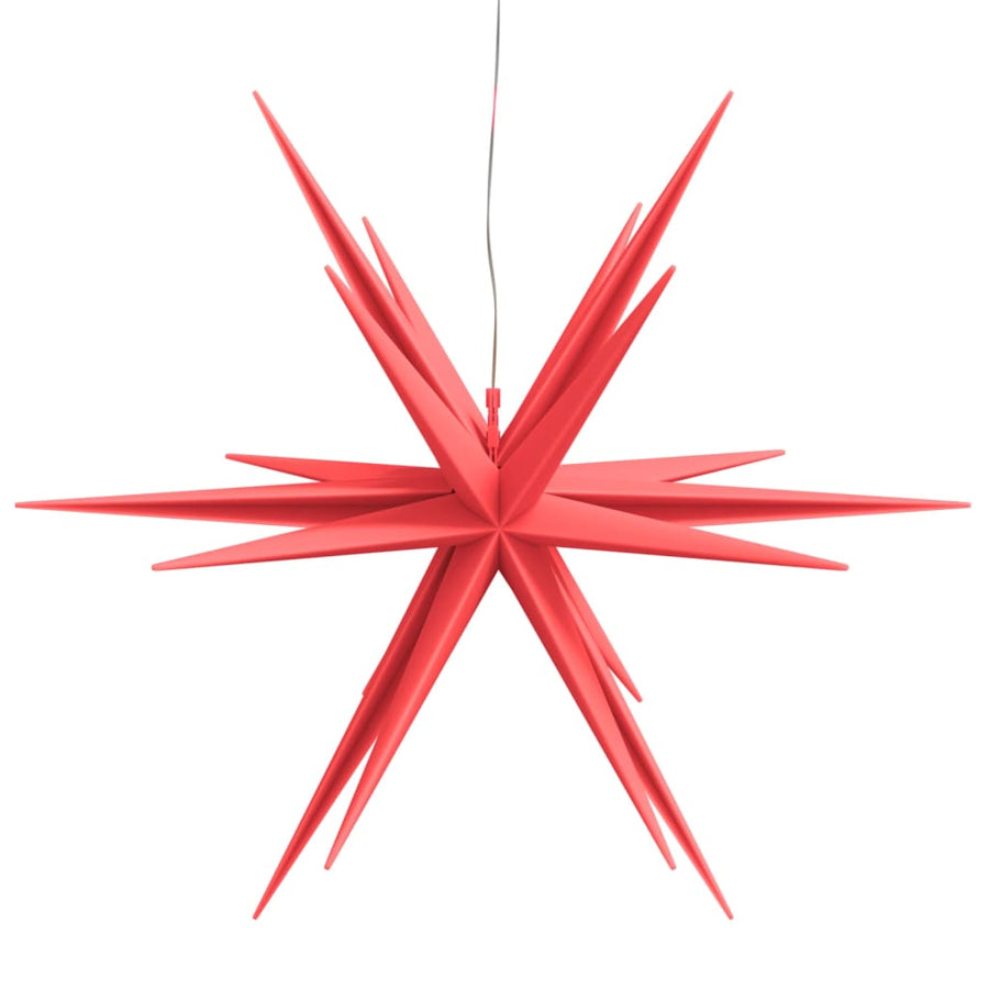 Kerstlamp Met Led Inklapbaar 57 Cm Rood