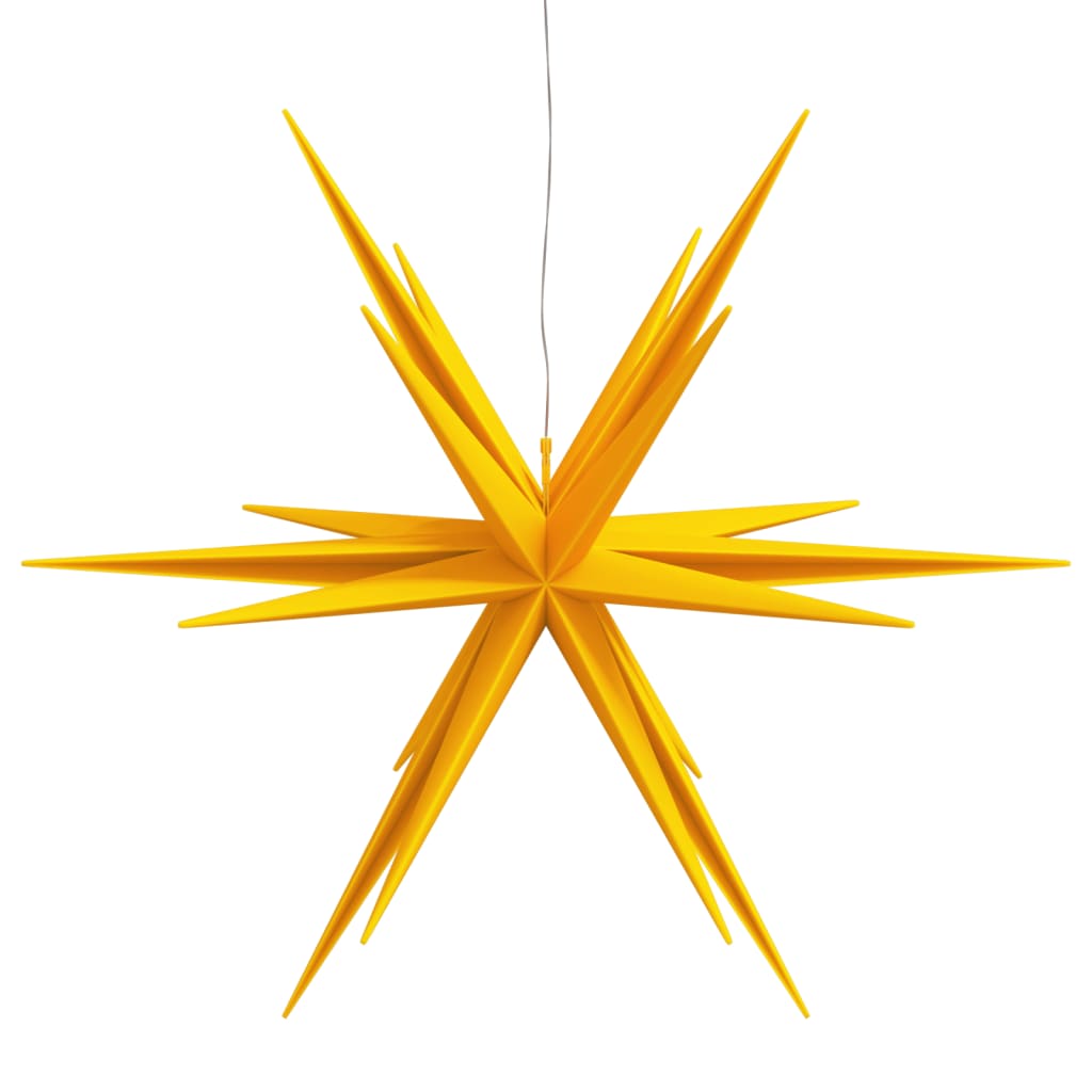 Kerstlamp Met Led Inklapbaar 100 Cm Geel