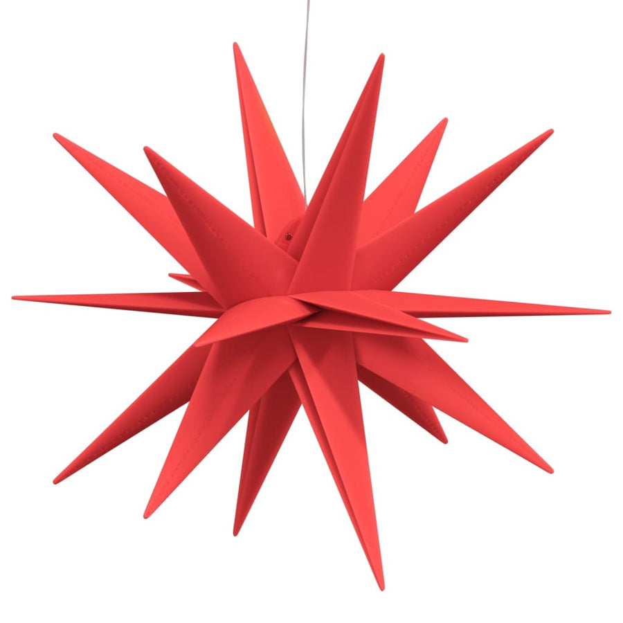 Kerstlampen Met Led's 3 St Inklapbaar Rood