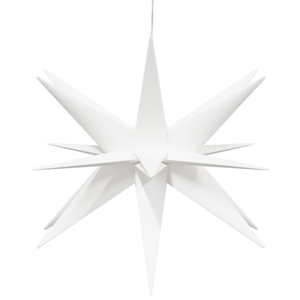 Kerstlampen Met Led's 3 St Inklapbaar Wit