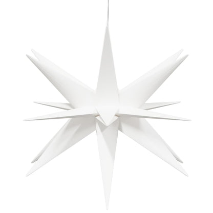 Kerstlampen Met Led's 3 St Inklapbaar Wit
