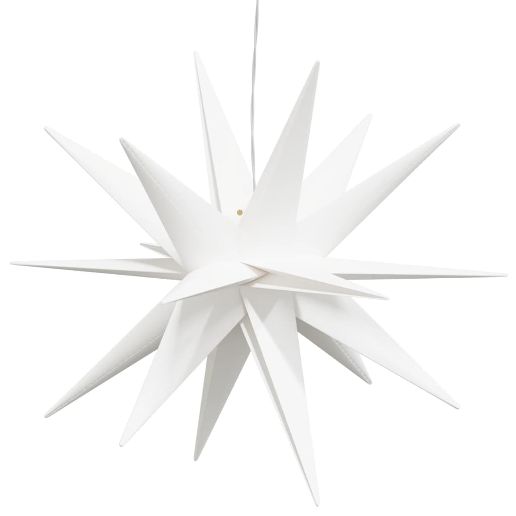 Kerstlampen Met Led's 3 St Inklapbaar Wit