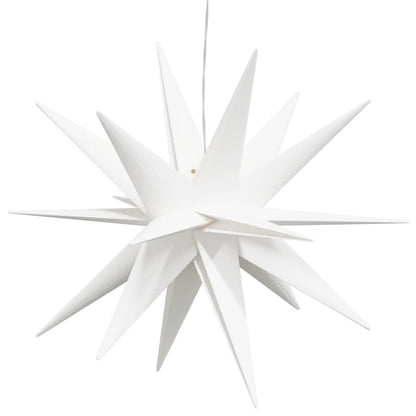 Kerstlampen Met Led's 3 St Inklapbaar Wit