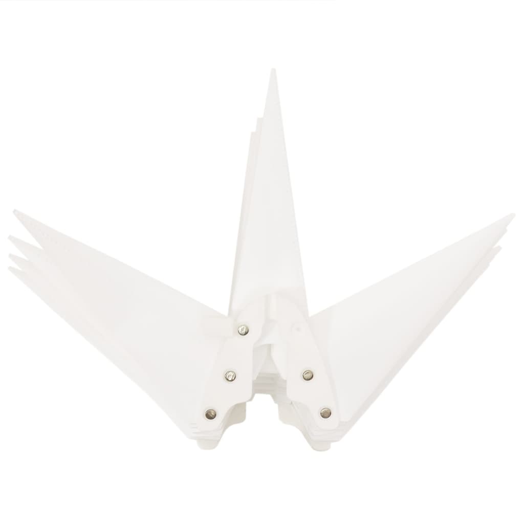 Kerstlampen Met Led's 3 St Inklapbaar Wit