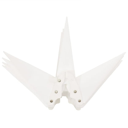 Kerstlampen Met Led's 3 St Inklapbaar Wit