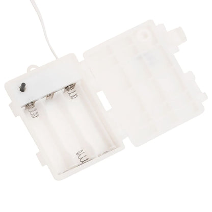 Kerstlampen Met Led's 3 St Inklapbaar Wit