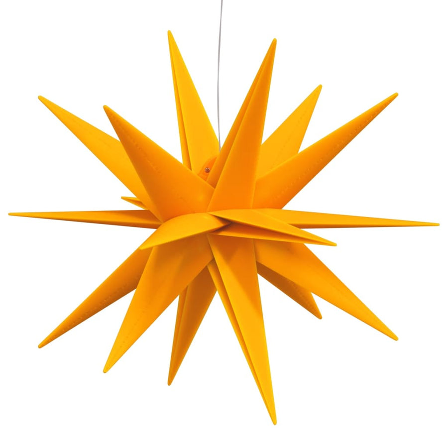Kerstlampen Met Led's 3 St Inklapbaar Geel