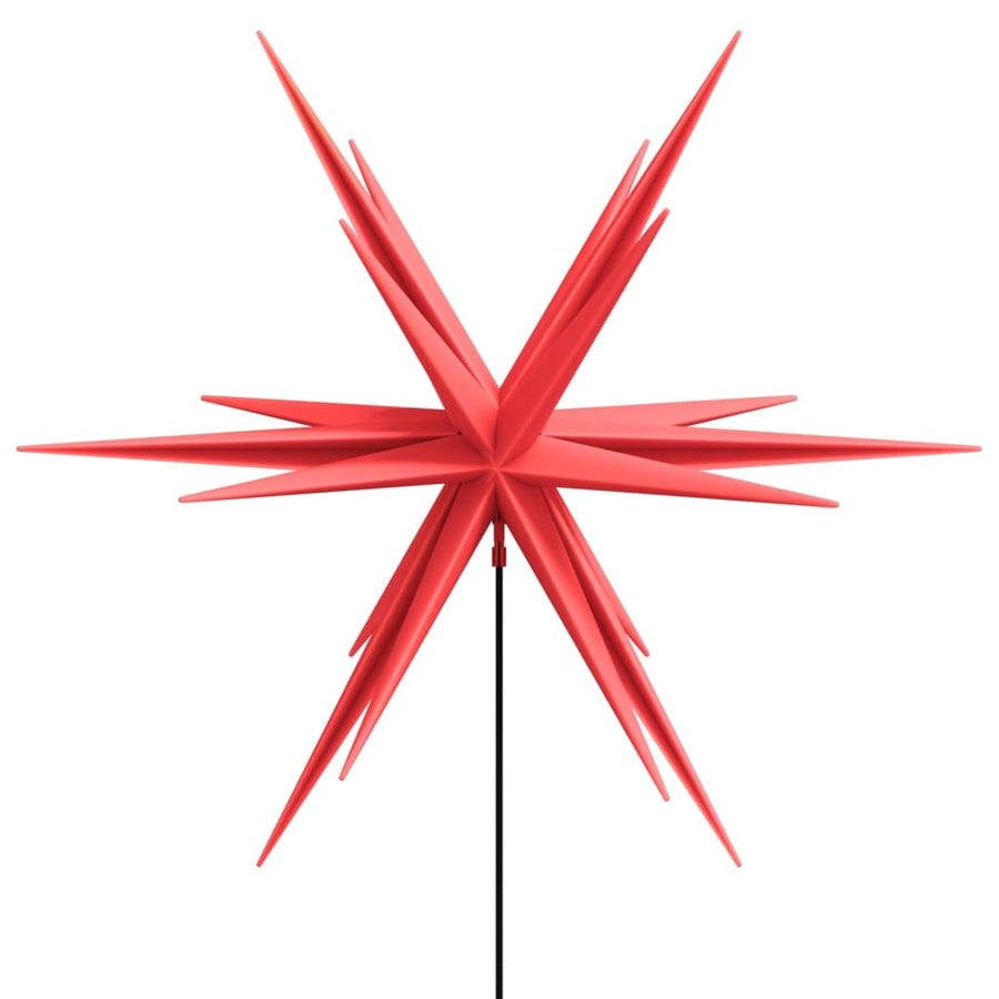 Kerstlampen Met Grondpin En Led's 3 St 35 Cm Rood