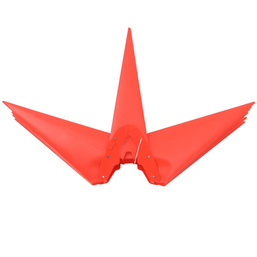 Kerstlampen Met Grondpin En Led's 3 St 35 Cm Rood