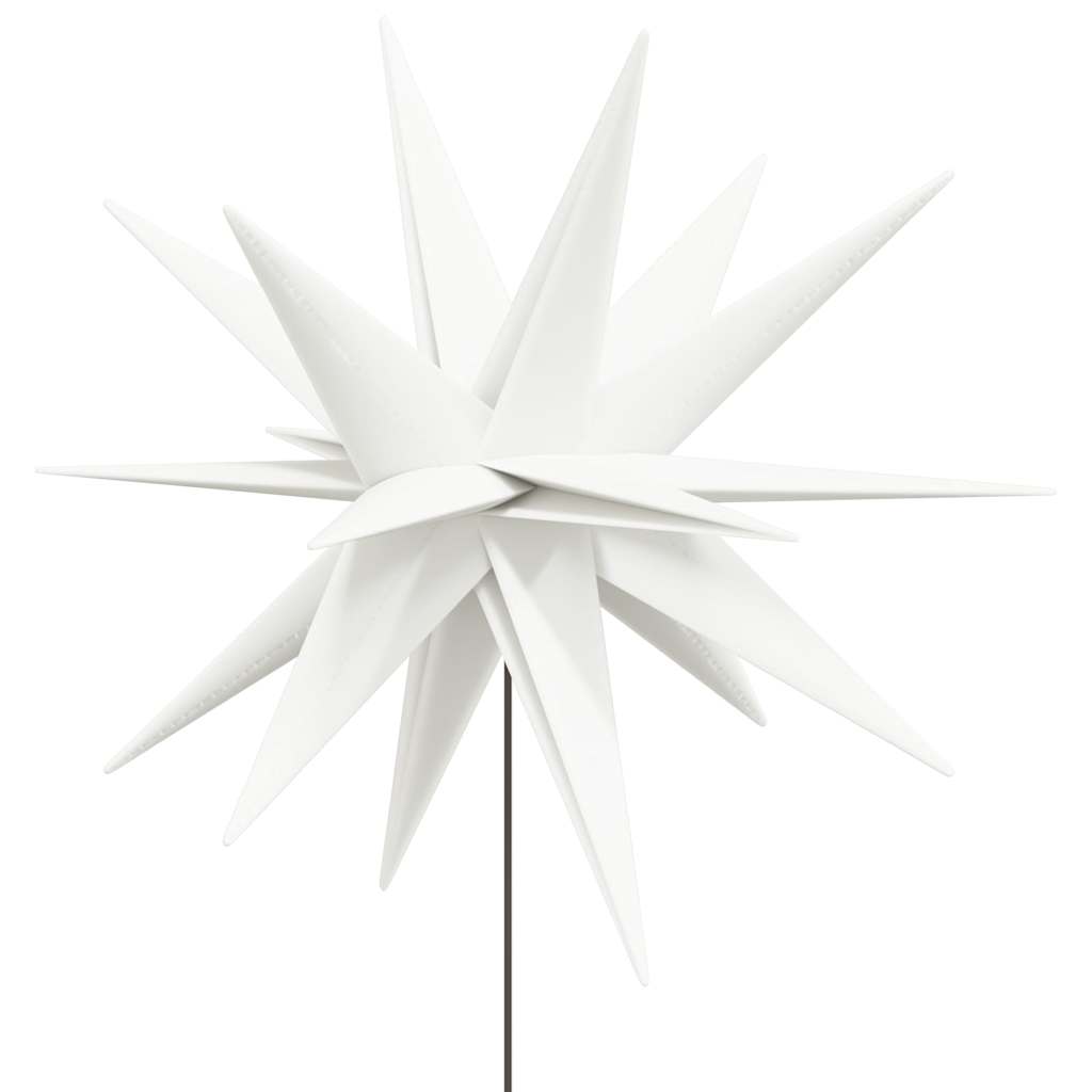 Kerstlampen met grondpin en LED's 3 st 35 cm wit