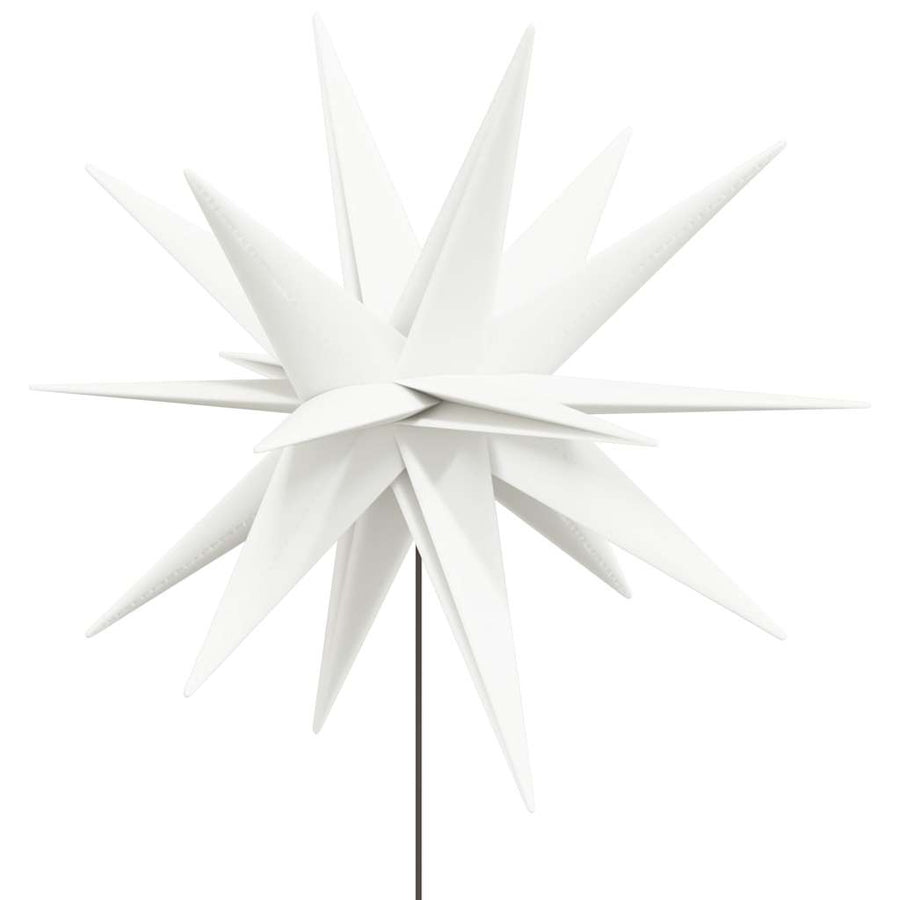 Kerstlampen met grondpin en LED's 3 st 35 cm wit