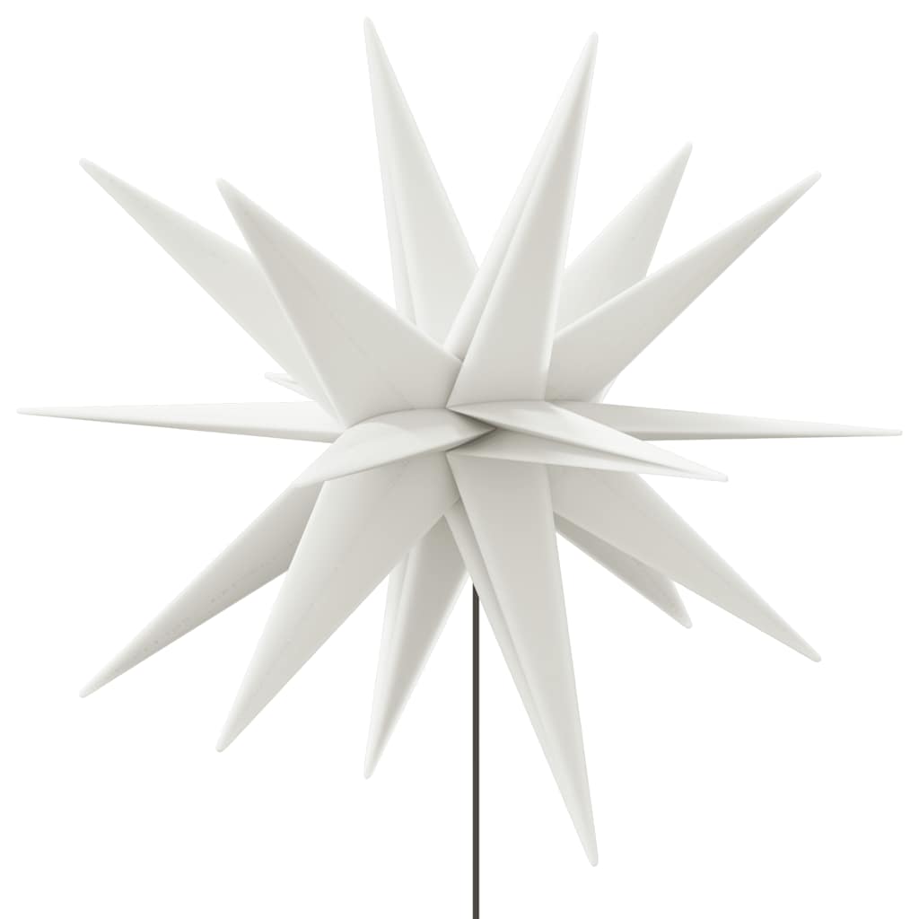 Kerstlampen met grondpin en LED's 3 st 35 cm wit