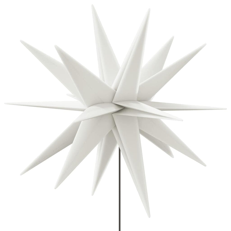 Kerstlampen met grondpin en LED's 3 st 35 cm wit