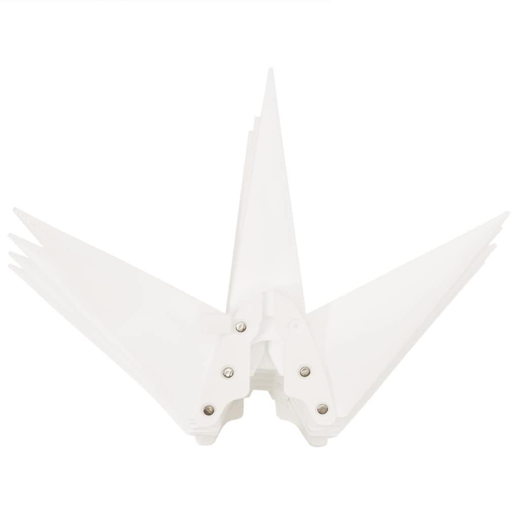 Kerstlampen met grondpin en LED's 3 st 35 cm wit