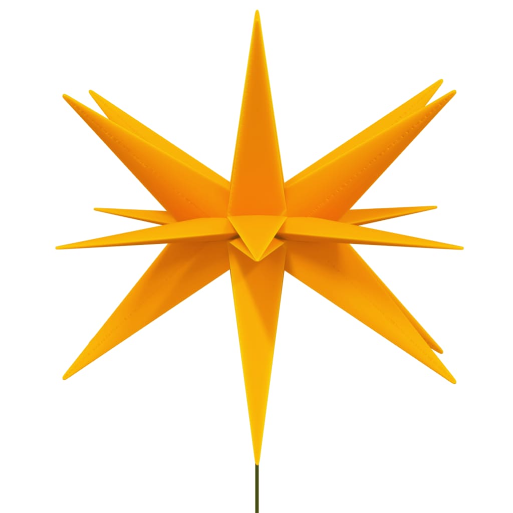 Kerstlampen Met Grondpin En Led's 3 St 35 Cm Geel