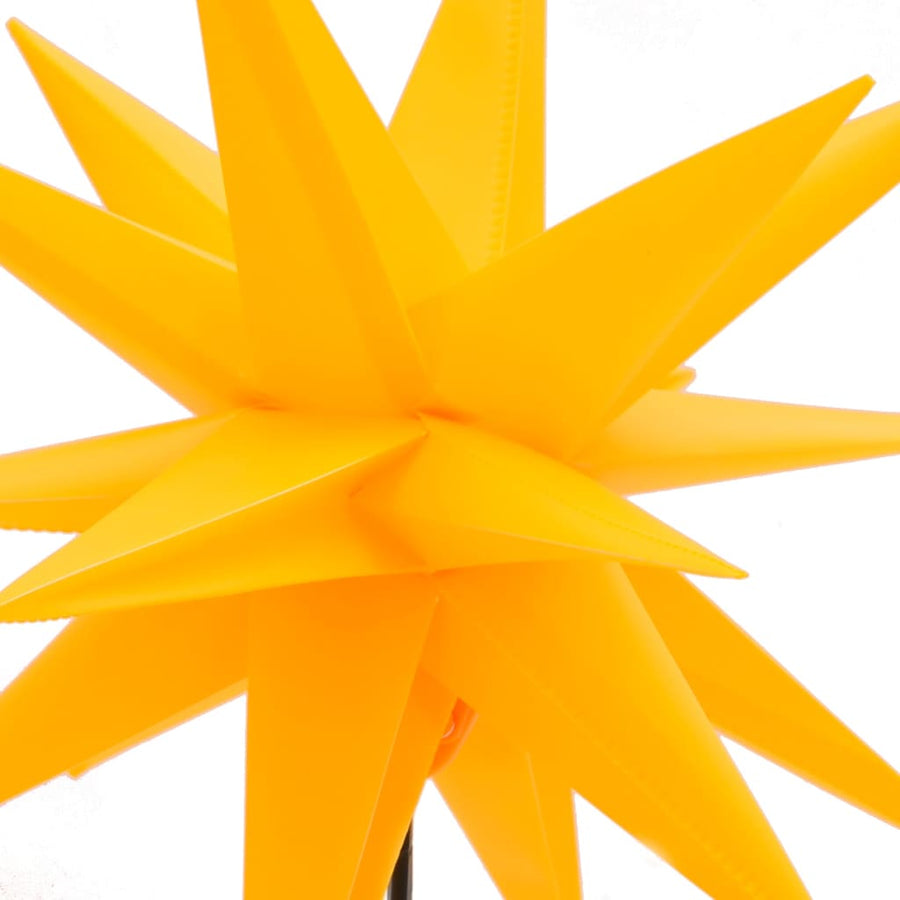 Kerstlampen Met Grondpin En Led's 3 St 35 Cm Geel