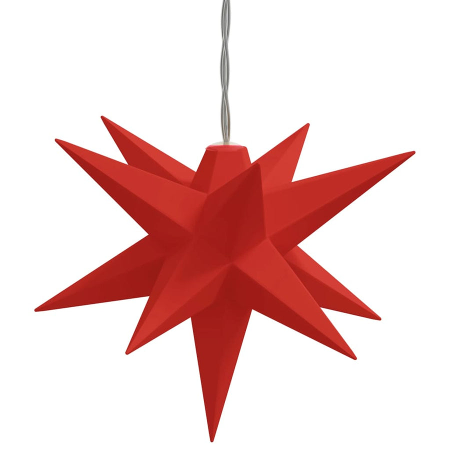 Kerstlamp 10 Led's 10 Cm Rood