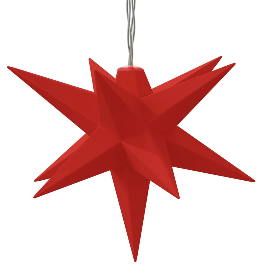 Kerstlamp 10 Led's 10 Cm Rood