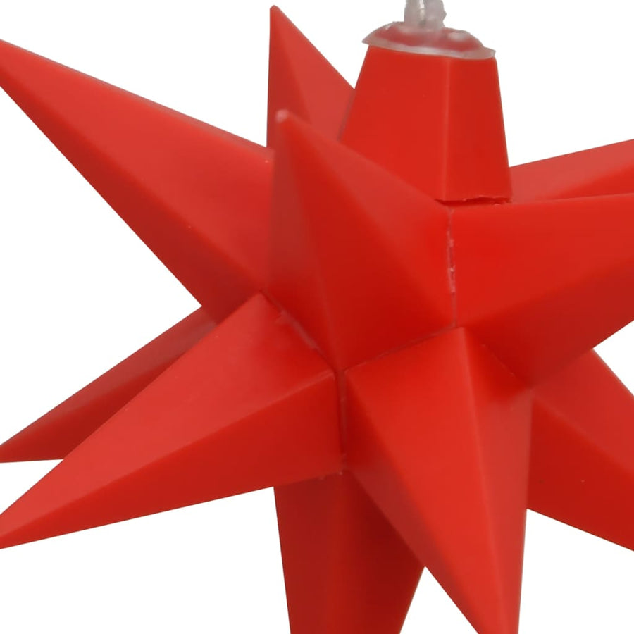 Kerstlamp 10 Led's 10 Cm Rood