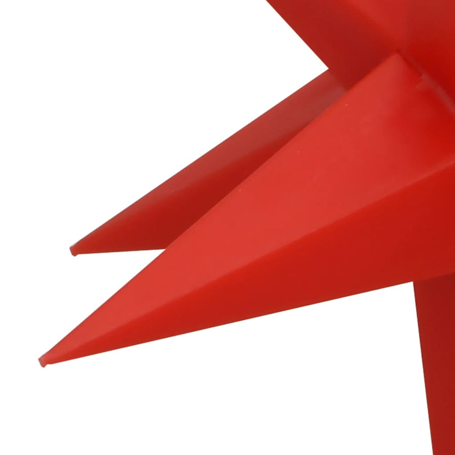 Kerstlamp 10 Led's 10 Cm Rood