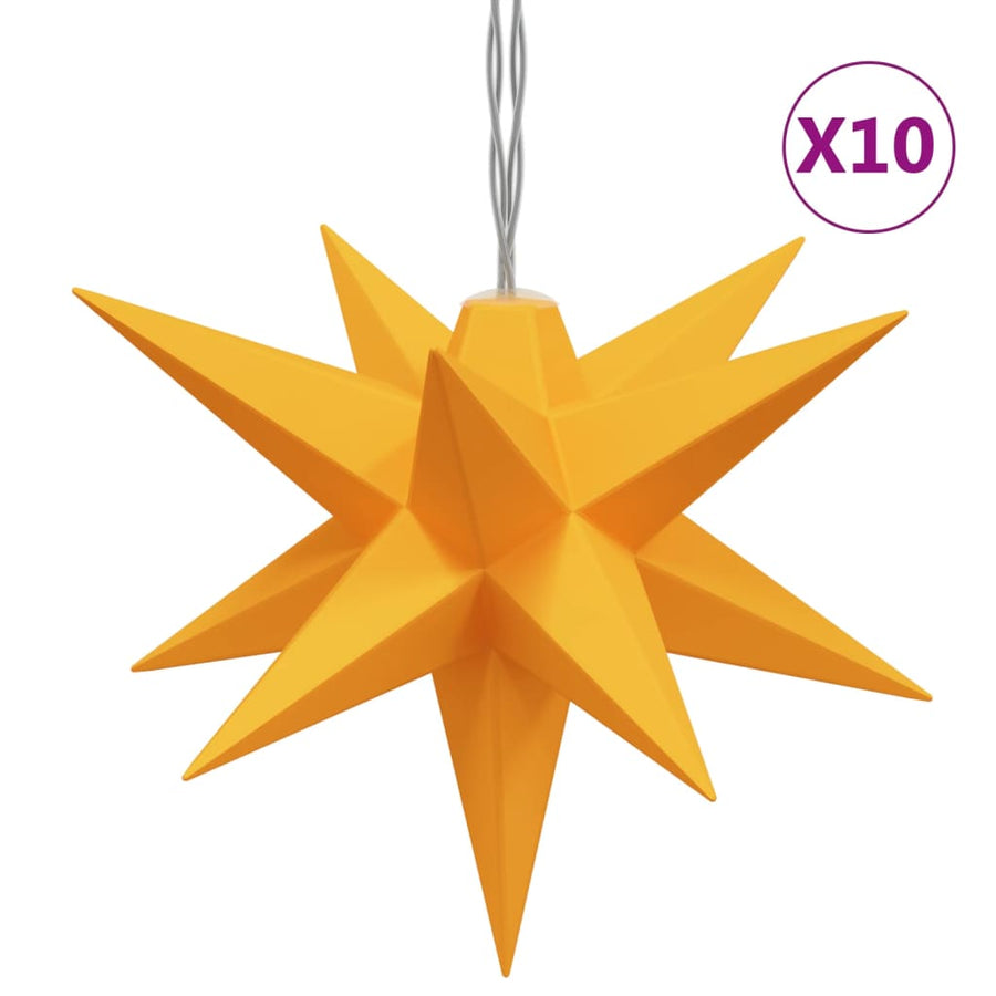 Kerstlamp 10 Led's 10 Cm Geel