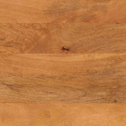 Tv-meubel 105x33,5x46 cm massief mangohout bruin en zwart