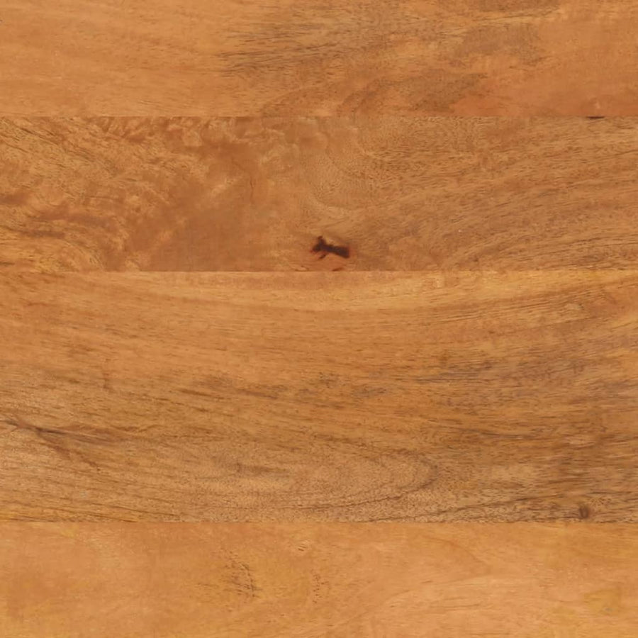 Tv-meubel 105x33,5x46 cm massief mangohout bruin en zwart