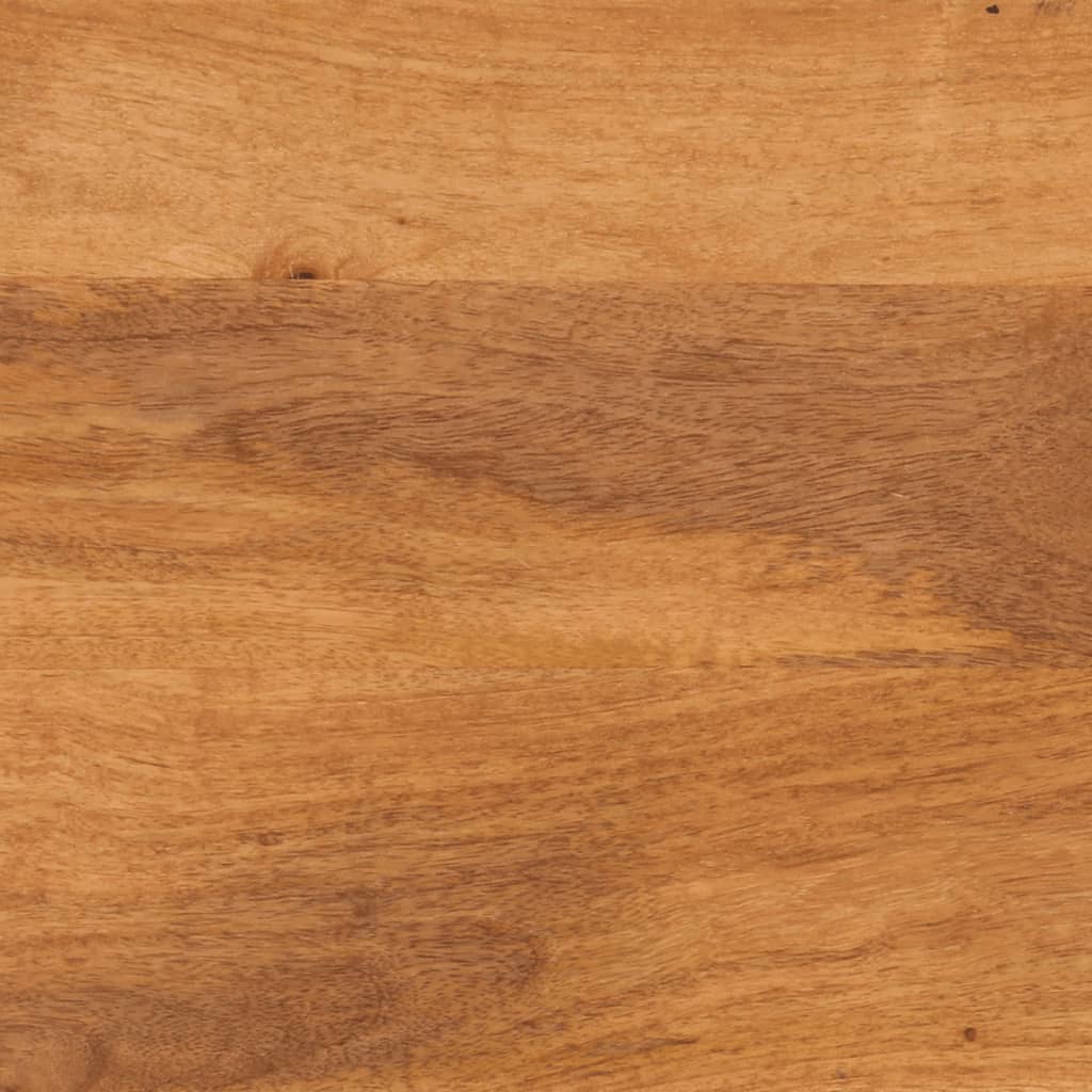 Hoge kast 40x33,5x110 cm massief mangohout bruin en zwart