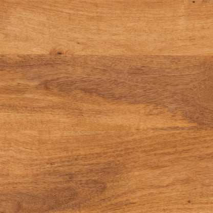 Hoge kast 40x33,5x110 cm massief mangohout bruin en zwart