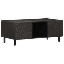 Salontafel 00X54X40 Cm Zwart massief mangohout