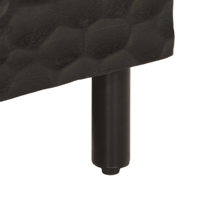 Salontafel 00X54X40 Cm Zwart massief mangohout