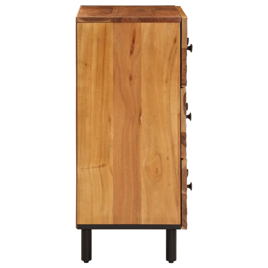 Bijzetkast 60X33X75 Cm Massief Acaciahout
