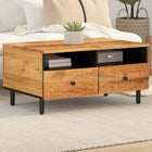 Coffee table 80x54x40 cm solid acacia wood