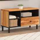 TV cabinet 80x33x46 cm solid acacia wood
