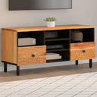 TV cabinet 100x33x46 cm solid acacia wood