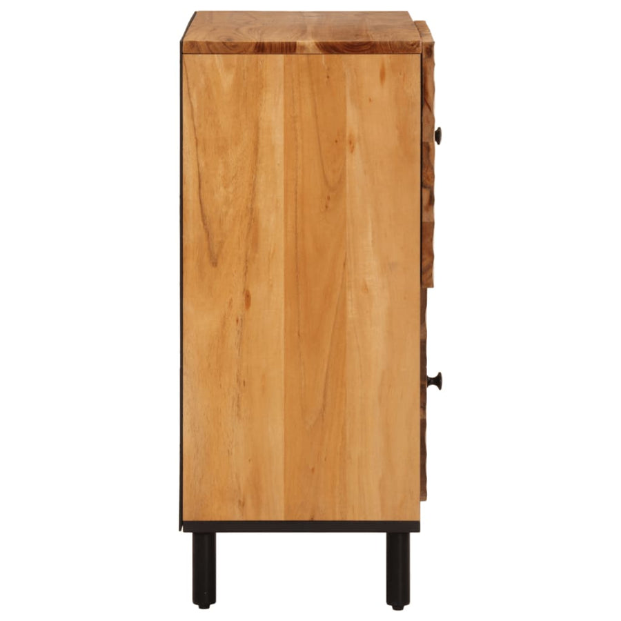 Bijzetkast 80X33X75 Cm Massief Acaciahout