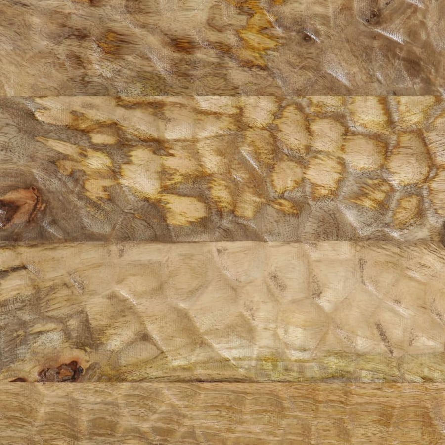 Nachtkastje 40x33x46 cm massief mangohout 1 Naturel massief mangohout