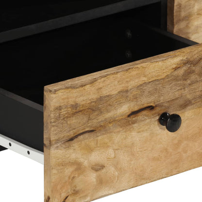 Salontafel 80x54x40 cm massief mangohout Naturel massief mangohout